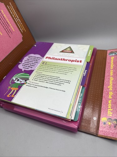 Brownie Girl's Guide to Girl Scouting - Ring-bound - VERY GOOD - Foto 3 di 4