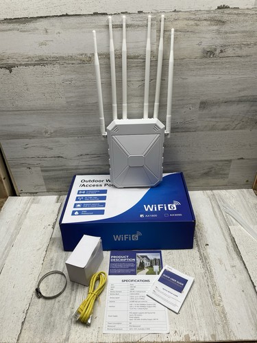 AX1800 Estensore WiFi Esterno 6 Estensore WiFi Esterno Alta Potenza Amplificatore Segnale - Foto 7 di 14