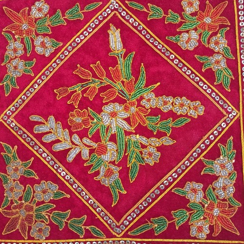 pillow cover case thai Vintage embroidered elephant flower handmade - Picture 188 of 193
