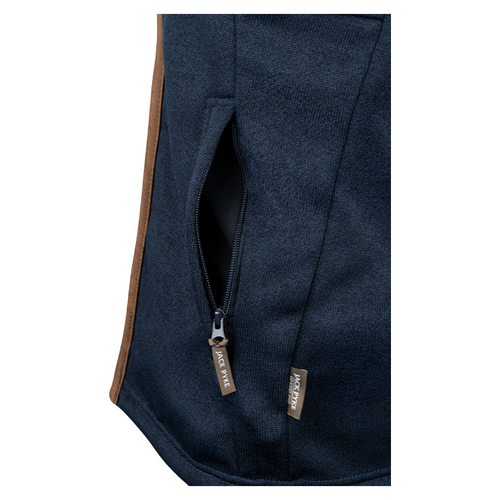 Jack Pyke Melange Fleece Gilet Navy Men's Waistcoat Country Hunting Shooting - Picture 7 of 7