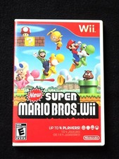 Super Mario Bros. Wii (Nintendo Wii, 2009) Complete with Instructions