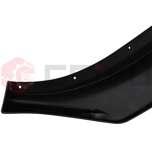 Alerón labial parachoques delantero pintado negro 3 piezas para Mazda 3 2014-2018 - Imagen 4 de 5
