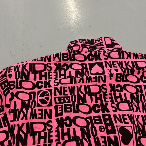 Vintage Winterland 90s New Kids On The Block NKOTB Zip Up Jacket Adult Sz Small - Picture 13 of 13