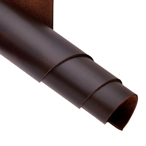 5/6oz First Layer Oil-waxed Leather Sheets Tooling Cowhide Square 12"X36" 12"X6" - Picture 2 of 33