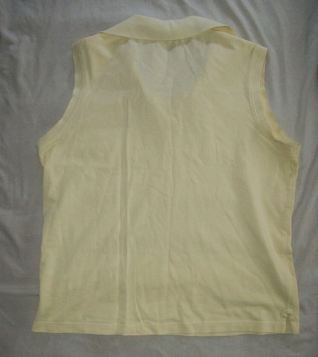 KAREN HEART WHITE STAG ASHWORTH Tops 3 Medium Shirts Jacket tank button down LOT - Picture 6 of 8
