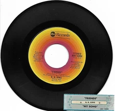 B.B. King, Friends/My Song, 45 VG 1974 abc Records