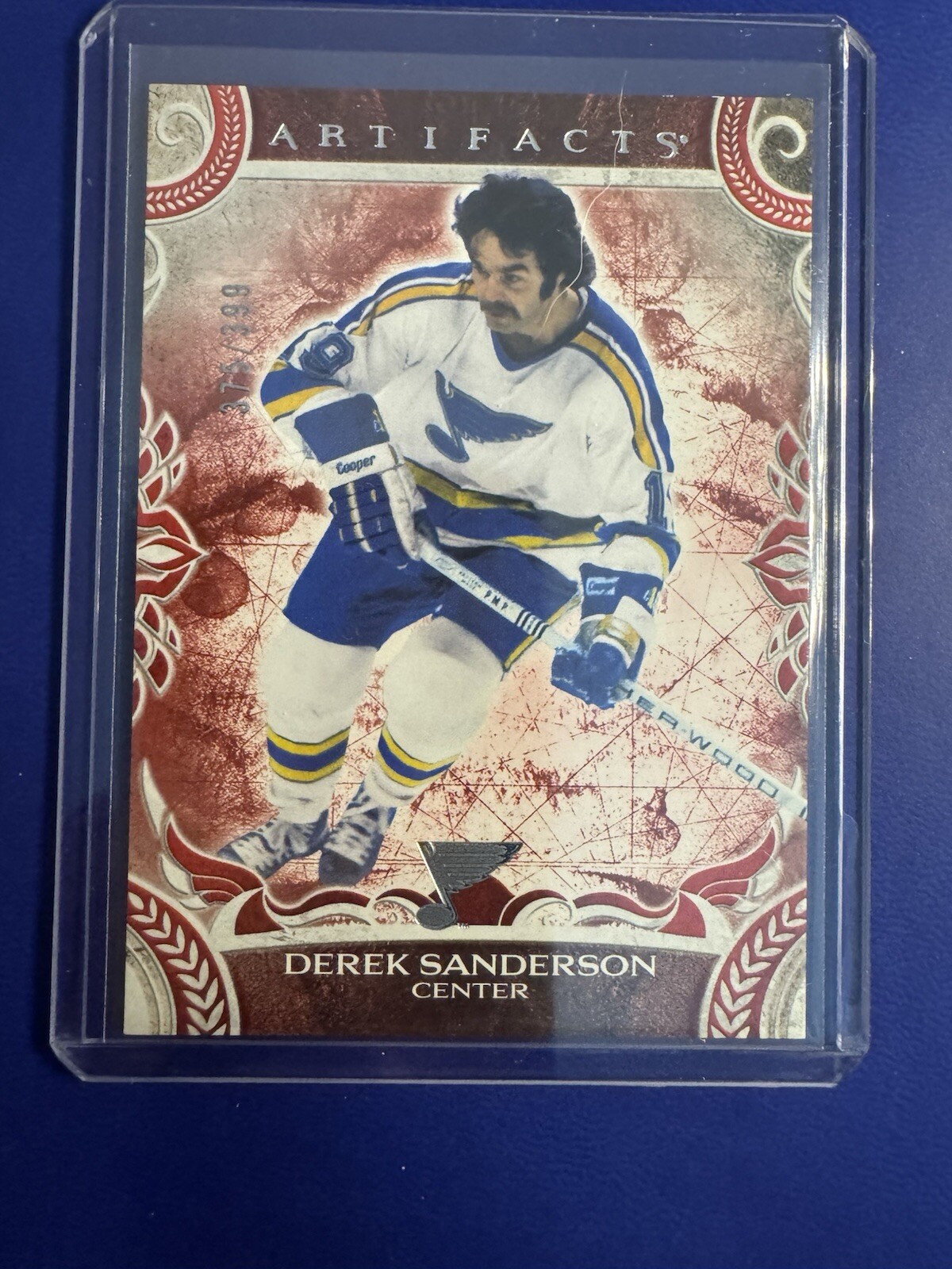 Derek Sanderson Ruby 375/399 2024-25 Upper Deck Artifacts Hockey #161