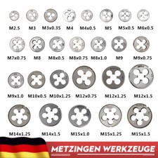 M1,1-M16 Schneideisen AL-Legierung Metrische Gewindeschneider für Rechtshänder