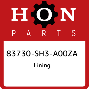 83730-SH3-A00ZA-Honda-Lining-83730SH3A00ZA-New-Genuine-OEM-Part