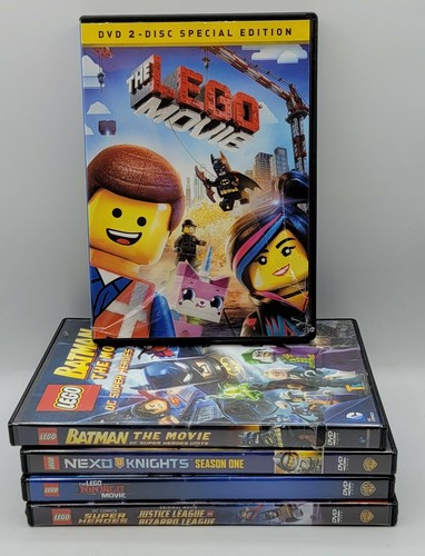 KID DVD Lot of 5 LEGO - Nexo Knights Season One & Batman the Movie, Ninjago, ect - Picture 10 of 11