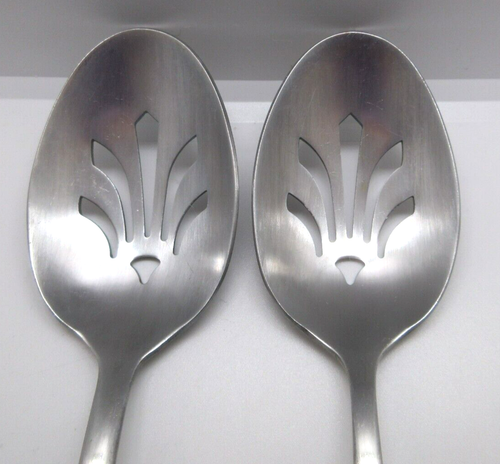Hampton Silversmiths GOURDON *1 Pierced Serving Spoon*  8 5/8"  Satin Stainless - Picture 5 of 6
