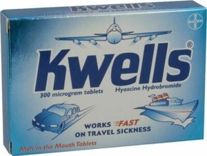 Kwells Travel Sickness relief Melt in the Mouth Tablets  - Pack of 12