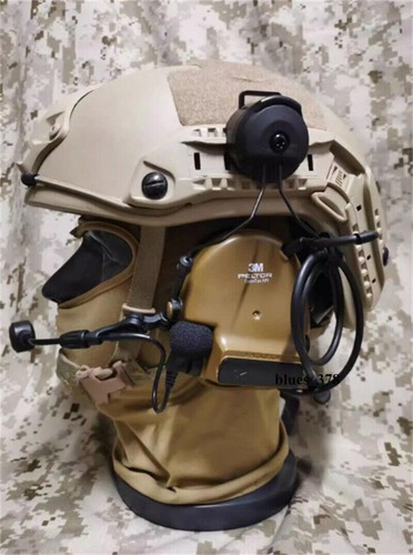 Replica 3M PELTOR Comtac XPI Noise Reduction Headset Tactical Helmet Headset - Picture 6 of 9