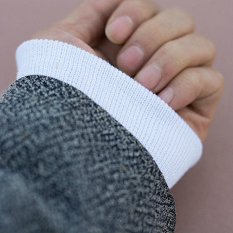 1pair Cotton Stretch Knit Rib Cuff Trim Triming Fabric Sweater Jacket Sewing DIY