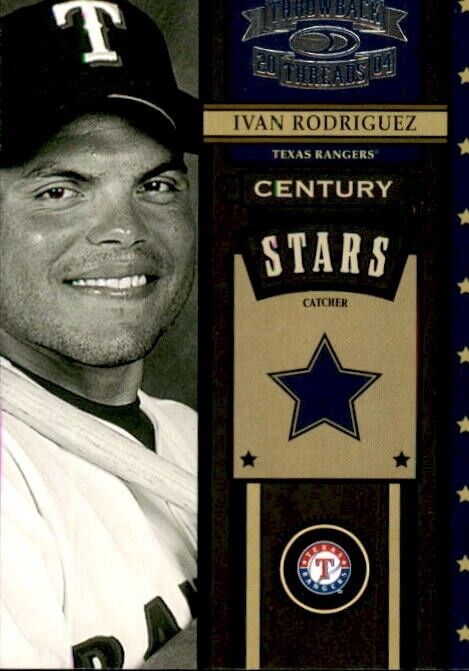 2004 Donruss Throwback Threads Century Stars #CS-22 Ivan 2004 Donruss Throwback Threads Century Stars #CS-22 Ivan