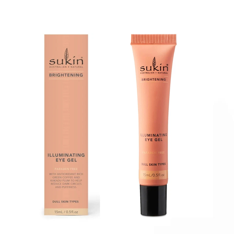 Sukin Brightening Illuminating Eye Gel - (15ml)