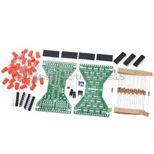 DC 5V Red LED Electronic HourglassSpeed Adjustable Funny Electronic DIY Kit