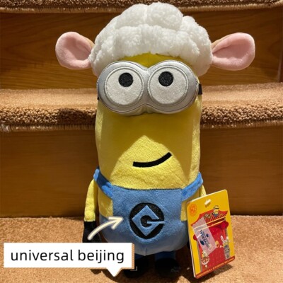 Beijing Universal Studios Chinese Zodiac Despicable Me Minion goat Plush 