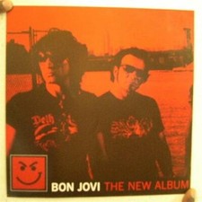 Bon Jovi The New Album 2 Sided Poster Jon John Different