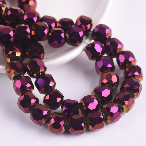 10pcs Round 8mm 10mm 12mm 14mm Crystal Glass Faceted Loose Jewelry Making Beads - Picture 18 of 18