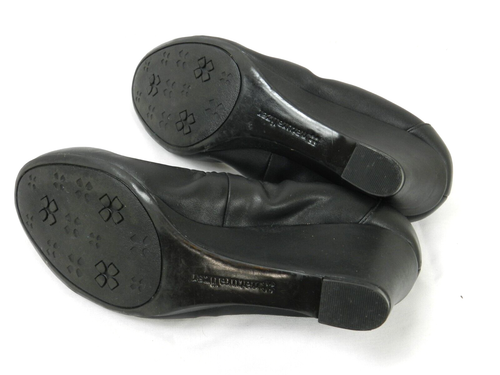 Naturalizer N5 Damenschuhe 8,5 W bequeme Slipper Halbschuh schwarz Keilabsatz - Bild 7 von 7