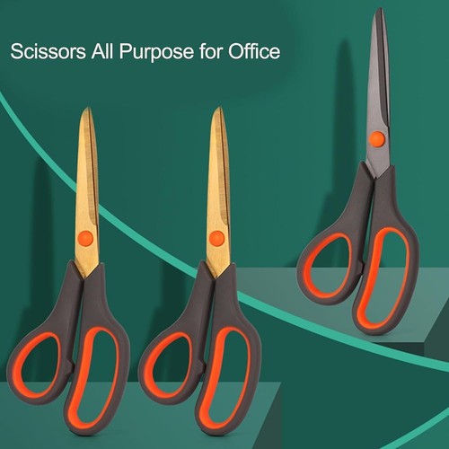 Bulk 24 Pack 8" Scissors - Ideal for Crafting & Classroom Use, Left/Right Hand - Picture 6 of 9