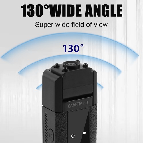 2K 1080P HD Audio Video DVR IR Night Cam Mini Police Body Camera WIFI Camcorder - Picture 7 of 15