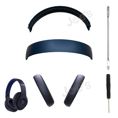 Original OEM Beats By Dre Studio Pro Ersatz-Ohrpolster + Kopfband (Navy) Teil