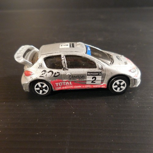 Car Miniature Peugeot 206 WRC Majorette Total Michelin Clarion Sport N4647 - Picture 9 of 12