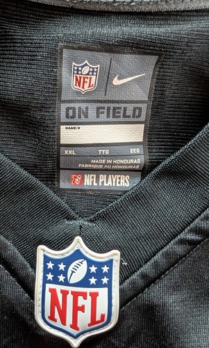 Nike NFL Camiseta San Francisco 49ers Carlos Hyde #28 Camiseta de Fútbol Usada - Imagen 7 de 9