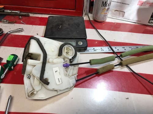 2014, 2015, 2016 Mazda 3 door latch assembly left rear