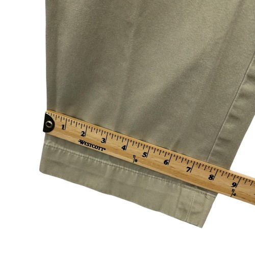 Pantalones Polo Ralph Lauren para Hombre Caqui Chinos Ethan Talla 34x33 Bronceado Algodón Plisado - Imagen 13 de 17