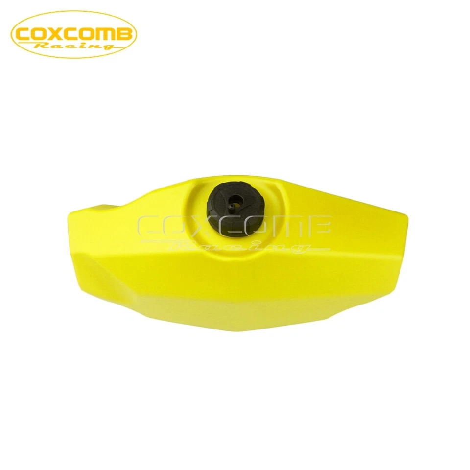 0.6Gal Handlebar Mount Off-Road Yellow Fuel Gas Tank For Suzuki DRZ 400S DR650SE — 第 2/4 张图片