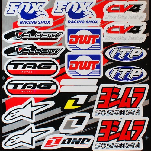 Automotive Sponsor Logo Decal Sticker Motorcycle/Dirt Bike/Car/Helmet YOSHIMURA - Picture 3 of 3
