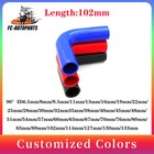 Elbow 90 Degree Hose Pipe Bend Coolant Radiator Air Water Silicone Hose 3-PLY