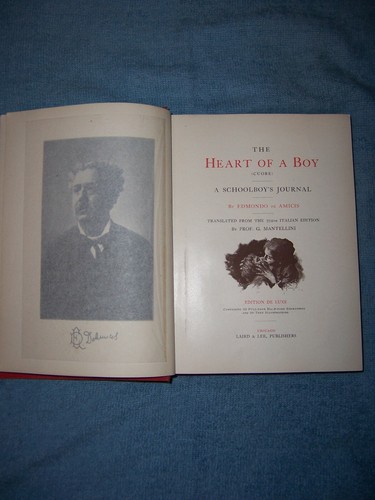 THE HEART OF A BOY by Edmond de Amiis/1st ed/HC/Biography - Picture 5 of 8