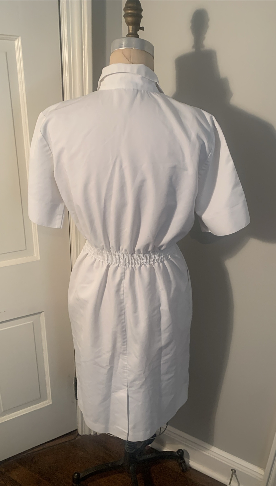 VTG White Swan Uniforms Nurse Dress Horror Cosplay Asylum Lab USA Sz 8