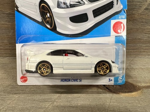 Hot Wheels Honda Civic Si HW J-Imports Blanco 45/250 JDM xploraf - Imagen 2 de 4