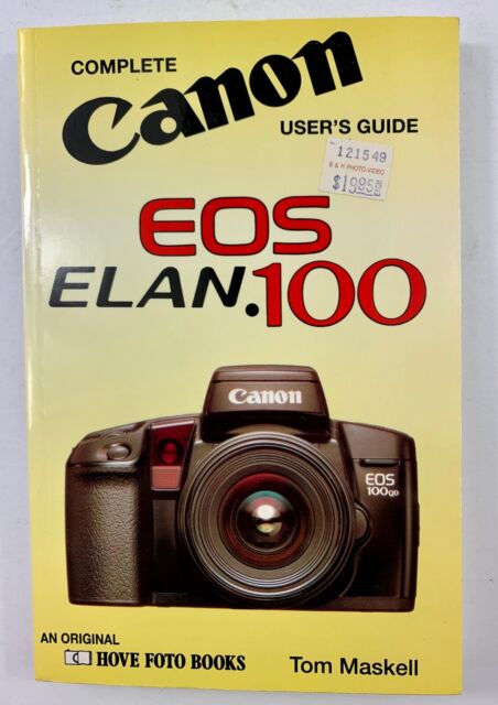 NEW - CANON EOS ELAN 100 COMPLETE USERS GUIDE/121664 NOS NEW - CANON EOS ELAN 100 COMPLETE USERS GUIDE/121664 NOS