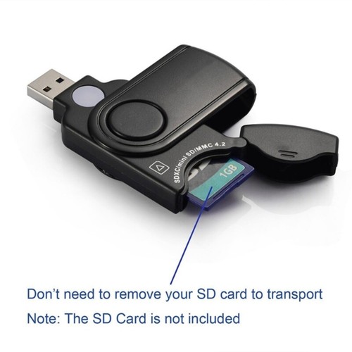 USB3.0 SDTF MicroSDs Card Reader for Efficient Data Transfer Across Different - Zdjęcie 5 z 8