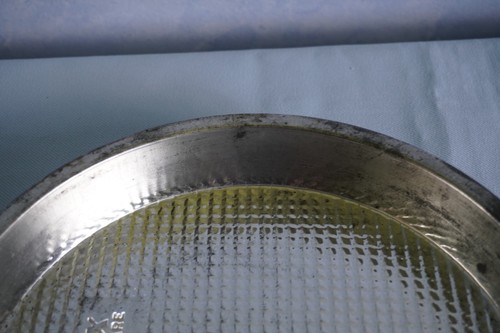Lot of 3 vintage Ovenex round steel 8-1/4" cake pans textured waffle bottoms - Picture 19 of 24