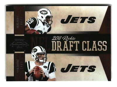 Bilal Powell / Greg McElroy 2011 Playoff Contenders Draft Class #14 NY Jets