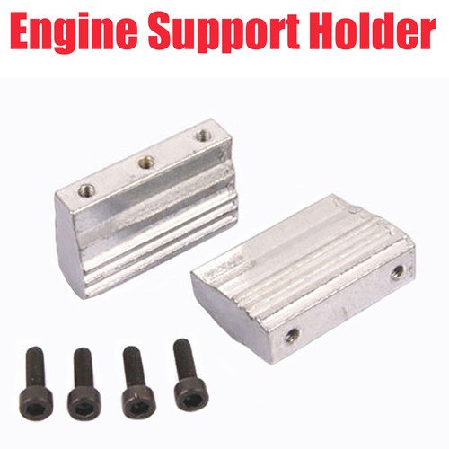 Metal RC Engine Holder Mount Base w/ Screws For HSP 1/10 Nitro On-Road Car Buggy - Picture 4 of 4