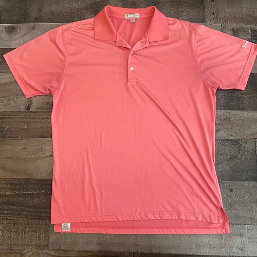 Peter Millar Sommer Comfort Poloshirt Herren Large Golf Kurzarm Pink - Bild 3 von 11