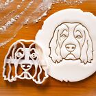 Irish Red and White Setter Face Cookie Cutter - Irws dog treats adoption animal