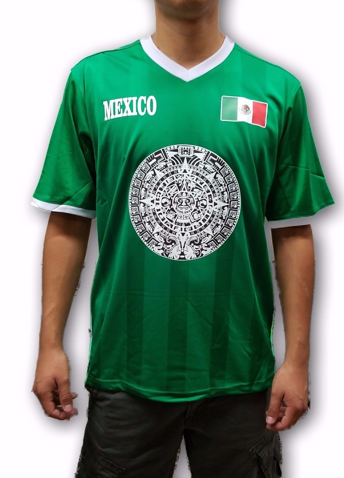 Mexico Jersey Aztec Calendar