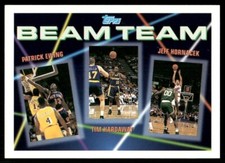 Jeff Hornacek/Tim Hardaway/Patrick Ewing Philadelphia 76ers/Golden State Card