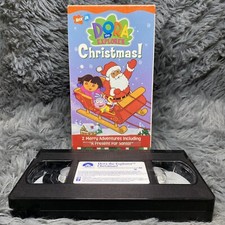 Dora the Explorer Christmas! VHS Tape 2002 Nick Jr Holiday Kids 2 Episodes