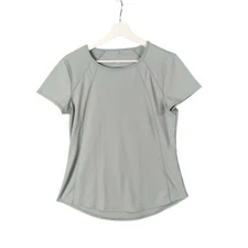 Spyder Active T-Shirt Athletic Top Workout Short Sleeve Seafoam Green Women SZ M