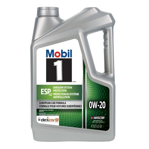 COMBO 2 PACKS Mobil 1 ESP X2 Full Synthetic Motor Oil 0W-20, 5 Quart - Picture 2 of 9